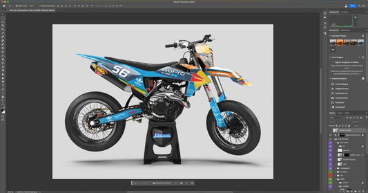 Design Service: Teste dein Traumdekor bevor du bestellst - Mint Moto