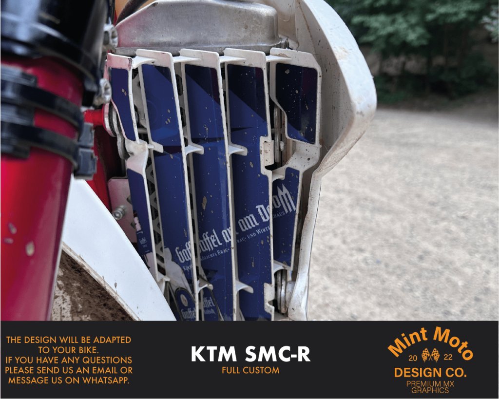 Beta RR Kühlerschutz Dekor 2013 - 2019Mint Moto
