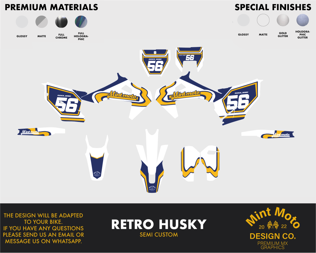 Retro HuskyMint Moto