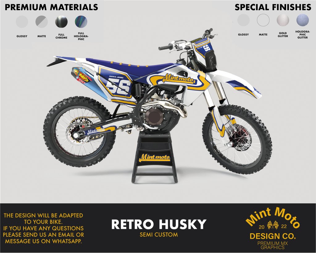 Retro HuskyMint Moto