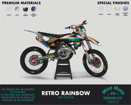 Retro RainbowMint Moto